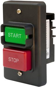 Home Switch On Off Start Stop Push Button Single Phase Motor Electric 110V 220V