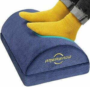 Adjustable Foot Rest - Foot Rest Under Desk Cushion Provides More Comfort