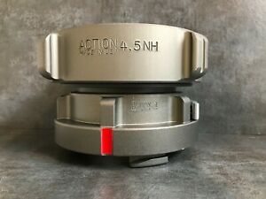 Action Coupling 4.5&#034; F.NST Swivel x 4&#034; Storz Rigid Aluminum Adapter - Locking