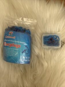 Luiswell Silicone Ear Plugs, 12 Pairs Corded Noise Cancelling Earplugs With Case