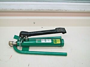 Greenlee 1725 Hydraulic 6500psi Foot Pump New Free Shipping