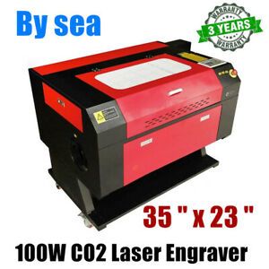 35 &#034; x 23 &#034; 100W CO2 Laser Engraver and Cutter Machine
