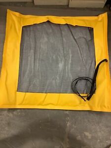 Enpac Dripillow Berm 5680-YE, 38&#034; x 42&#034; x 3&#034;, 4 Gal Portable Sorbent Drip Pillow