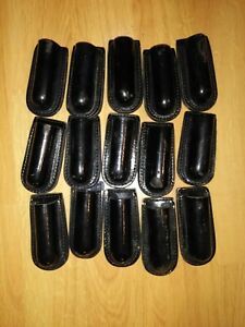 Gould &amp; goodrich h673 flashlight holder holster 15 piece lot used for 2-1/4 belt