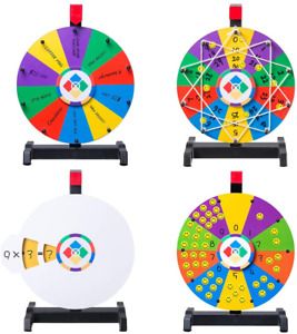 WinSpin 12&#034; Spinning Wheel Math Game Kids Teaching Aid Elementary Early Math NEW