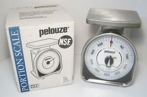 Vintage PELOUZE Portion Control Scale YG500R 500 Grams w/ Original Box