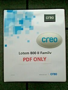 Kodak/Creo TMCE replacement procedure for Lotem 800 II PDF ONLY