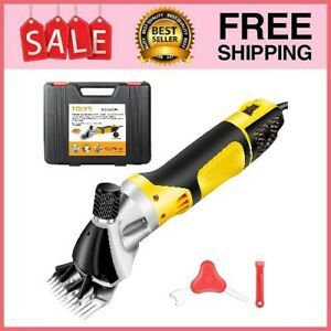 380W Electric Sheep Shears, Portable Sheep Clippers with 6 Speed,Electric