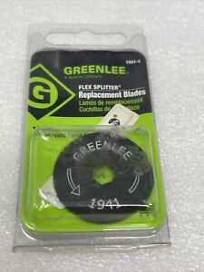 Greenlee 1941-1 Replacement Cutting Blade for 1940 Flex Splitter BX/Conduit