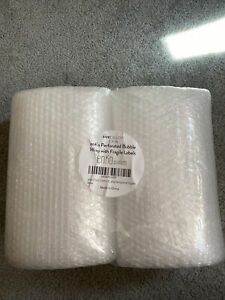 2-Pack Bubble Cushioning Wrap Rolls,