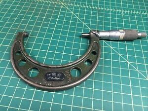 Mitutoyo 3-4” Outside Micrometer .0001”