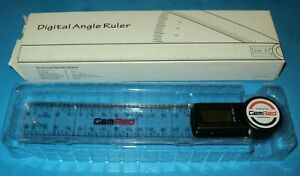 Gem Red Digital Angle Finder Ruler 7&#034; P/N 82305