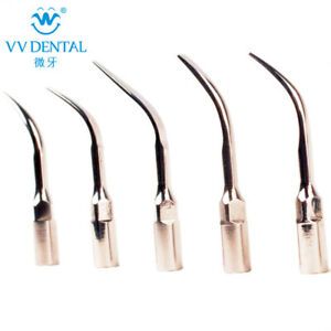 Stainless Steel Ultrasonic Dental Scaler Tips Scaling Endo Perio Tooth Cleaner G