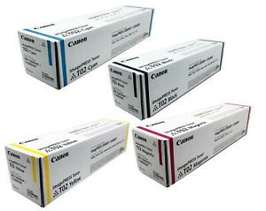 Canon T02 (CMYK) Toners C8000VP, C10000VP, C10010VP, C9010VP