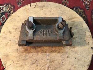Sears Craftsman Jointer In Feed Bed sliding mounts off Model 103 King Seeley
