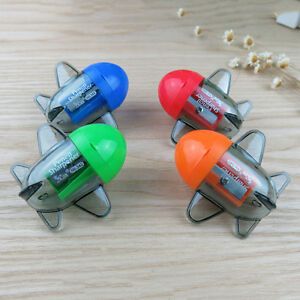 Cute Cartoon Aircraft Plastic Pencil Sharpener Machine For Kids Gift Stationery: