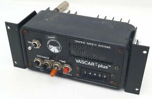 Traffic Safety Systems Highway Vascar Plus Control Head  Lot b