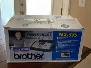 Brother Fax-575 Personal Plain Paper Fax Phone &amp; Copier In Box.