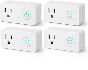 BN-LINK WiFi Heavy Duty Smart Plug Outlet, No Hub Required with Energy Monitorin