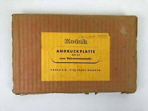 Kodak Ausdruckplatte Din A5 Dokomentenstativ Offset Plate in Original Package