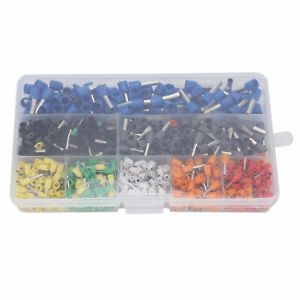 800pcs Wire Ferrules Corrosion Resistance Multiple Model Wire Crimping Tool New