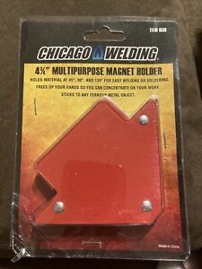 Chicago Electric Red 4-3/4&#034; Multipurpose Magnet Holder 1938