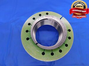 2 3/4 8 UN 2A THREAD RING GAGE 2.75 GO ONLY P.D. = 2.6663 2.750 2.7500 CHECK