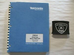 TEKTRONIX DM 44 DIGITAL MULTIMETER W OPT INSTRUCTION SERVICE MANUAL 070-2036-01