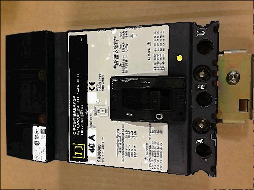 600 240 for sale, Square d fa36040 i-line circuit breaker. schneider. tested &amp; ready to use.