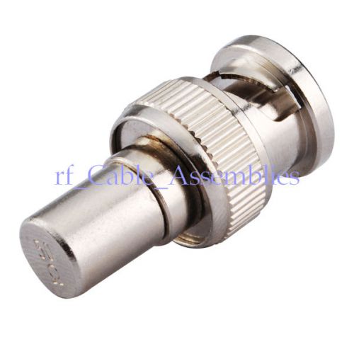 50 ohm full copper bnc male resistor rf coaxial termination straight connector for sale