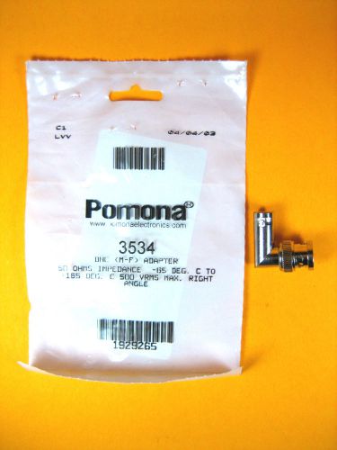 Pomona -  3534 -  BNC(M-F) Adapter 50 OHMS Impedance