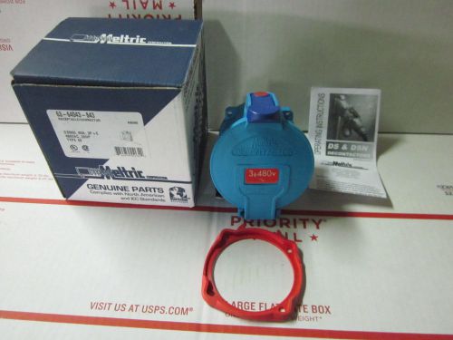 MELTRIC  63-64043-843 DSN60 RECEPITICAL/CONNECTOR 60 AMP 480 VOLT 20HP TYPE 4X