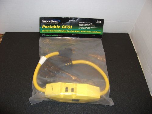 Shock Shield Ground Fault Protection GFCI TRC-26020 w/Heavy Duty Cord (NIP)