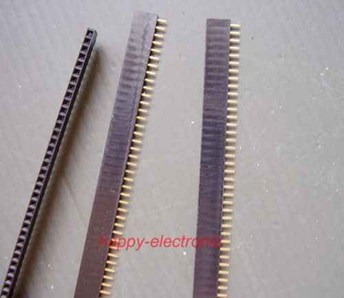 10pcs 40 pin 2.54 mm single row female pin header for sale