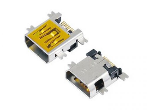 10 pcs Mini USB 10 Pin Female SMT SMD Panel Mount Connector Shen board 1.0mm