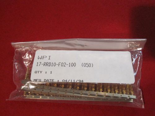 WPI 17-RRD10-F02-100 D-Sub Female Crimp Contact BAG OF 100