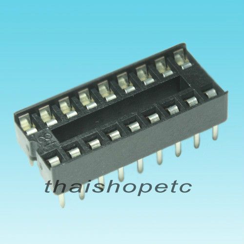 3 pcs. 18 pin DIP IC Sockets Adaptor Solder Type - Free Shipping