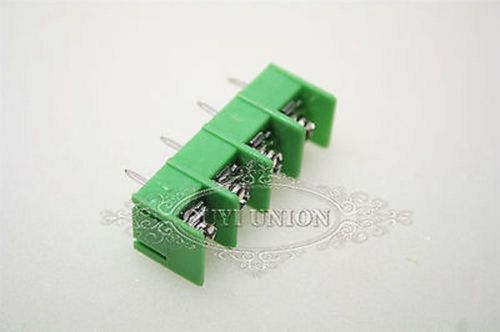 5pcs 8.5mm 4-pin plug-in screw terminal block connector pitch panel pc mount new for sale