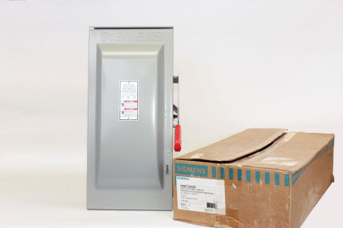 Siemens HNFC363R  100 Amp, 600V, Type 3R, Non-Fusible Disconnect Switch