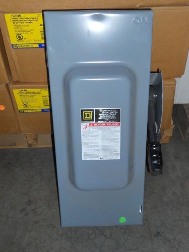 Square-d model h363n heavy-duty 100a disconnect switch - new! for sale