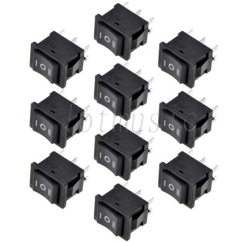 10* 6-Pin DPDT ON-OFF-ON 3-Position Snap in Boat Rocker Switch