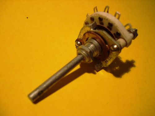 Vintage CRL Cent Centralab 2 Deck Rotary Switch Model#: PS109 (half circle)