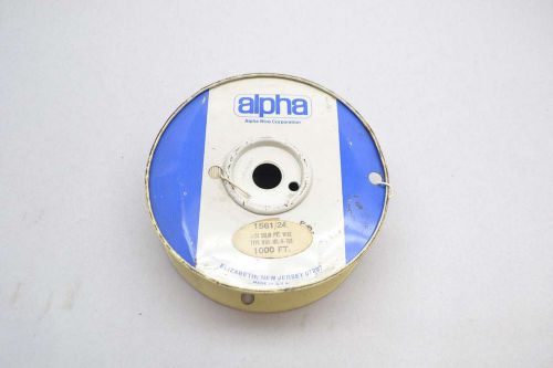 NEW ALPHA WIRE 1561/24 APPROXIMATELY 600 FT SOLID 24GAUGE CABLE-WIRE D430177