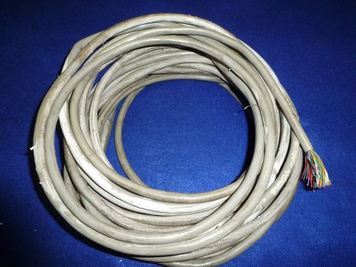 used 2 lengths total 45 feet   50 conductor strand copper 24 gauge phone wire