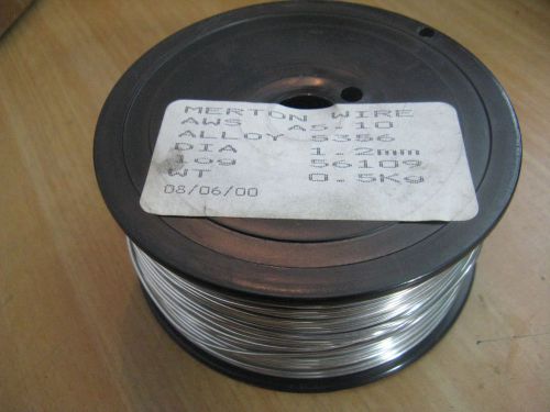 New merton 1.0lb spools aluminium wire 5356 aws a5.10 1.2 mm for sale