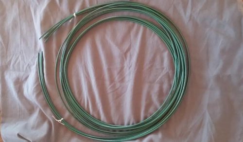 12awg Green THHN wire - 5pcs cut into 10ft lengths - Stripped 1/2&#034; at ends -