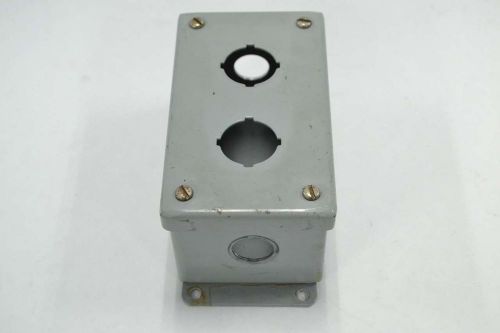 Hoffman 462248 wall-mount steel pushbutton 5-3/4x3-1/4x3 in enclosure b354817 for sale