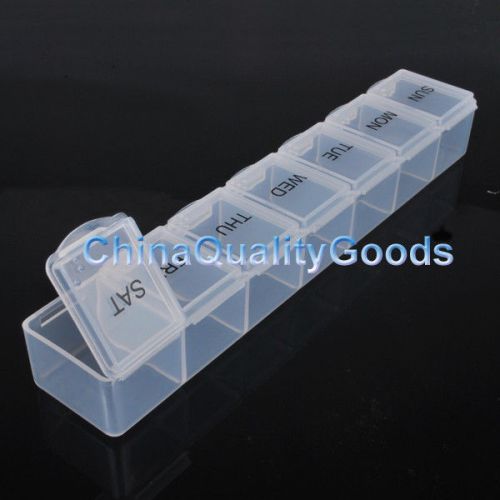 Flents pill box 7 day organizer comfees daily medicine medication weekly for sale