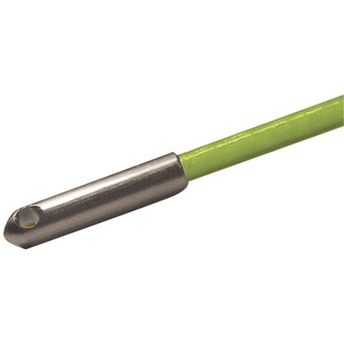LSDI 84-233 3ft Fiberglass bullnose Wire Push or Pull Rod Fluorescent Green
