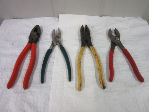 4 diamond wilde crescent hose clamp electric cutter pliers kc-18 used for sale